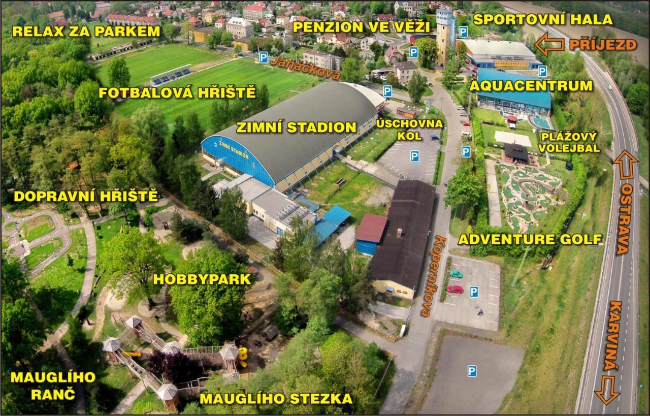 Penzion Ve Vezi Bohumin Ngoại thất bức ảnh